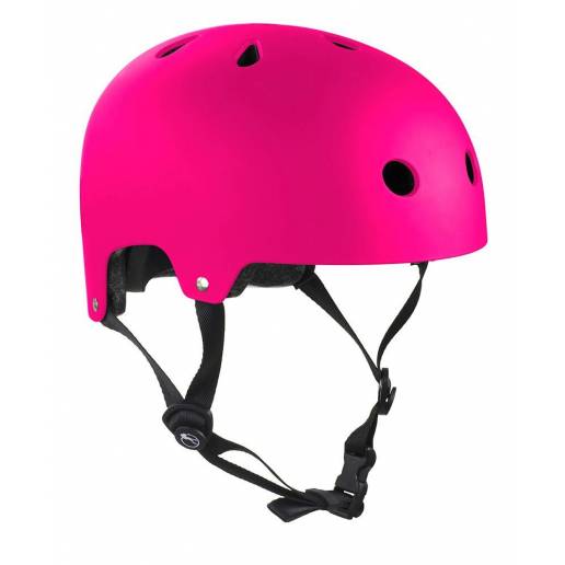 Helmet SFR Essentials Matt Fluo Pink L/XL - Ķiveres