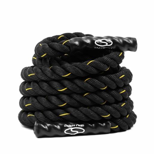 Sporta virve (Battle rope) SMJ EX100 - 9 m - Fitness un joga