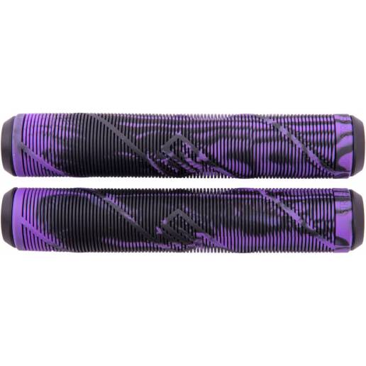 Striker Thick Logo Grips (Black/Purple) Rokturi (Grips) Detaļas triku skrejritenim 