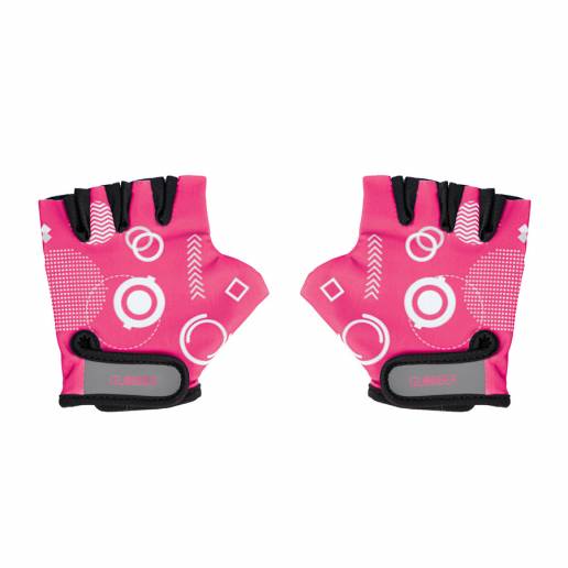 Globber Cycling Gloves XS Fuchsia - Shapes - Aizsargi