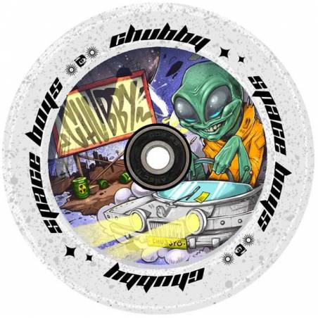 Chubby Spaceboys 110 Alien nuo Chubby Wheels co. Riteņi   Detaļas triku skrejritenim