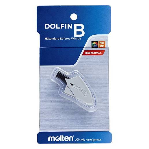 Whistle for Basketball Molten Dolfin RA0080-H - Grey/Black nuo Molten Basketbola bumbas   Bumbas