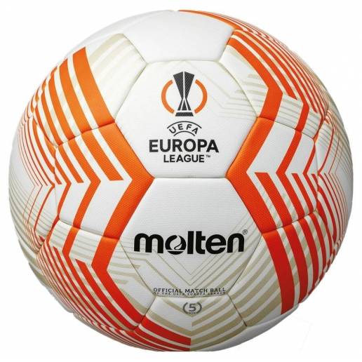 F5U5000-23 UEFA EUROPA LEAGUE OFFICIAL SIZE 5 MATCH FOOTBALL 5000 - 22/23 nuo Molten Football balls   Bumbas