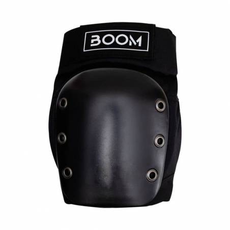 Boom Solid Knee Pads Black S nuo Boom Protection Aizsargi   Aizsardzība