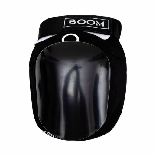 Boom Shockproof Knee Pads Black/White S nuo Boom Protection Aizsargi   Aizsardzība