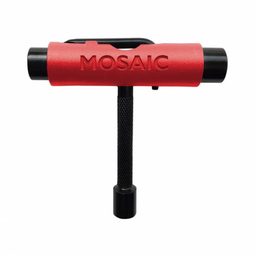 Mosaic Skate T Tool 6 In 1 Red nuo Mosaic Detaļas skrituļdēlim   Rezerves daļas