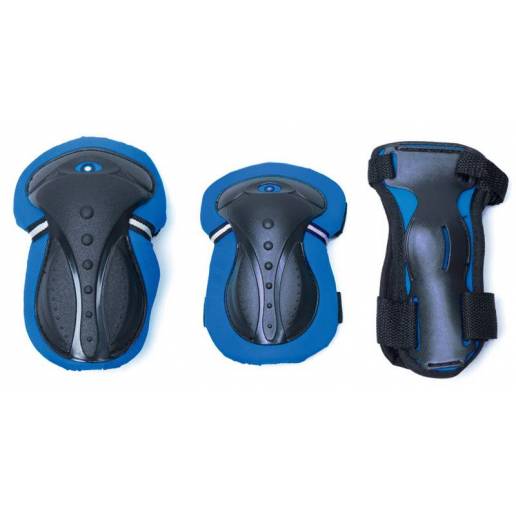 Globber knee elbow and wrist protection kit XS (Blue) - Aizsargi