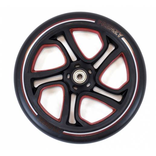 Frenzy 250 mm Spare Wheel With Bearings Red - Pilsetas skrejriteņi